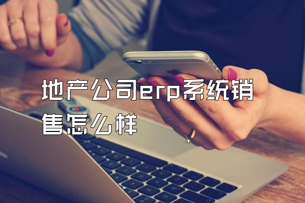 地产公司erp系统销售怎么样