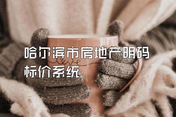 哈尔滨市房地产明码标价系统