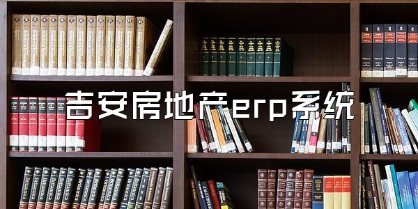 吉安房地产erp系统