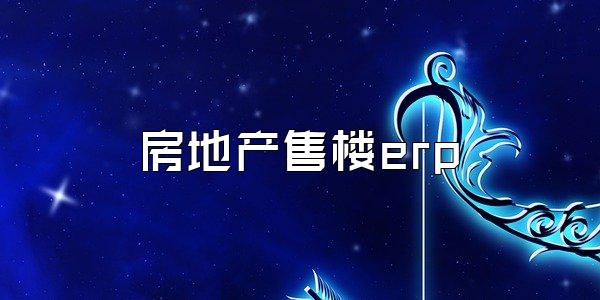 房地产售楼erp
