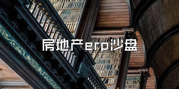 房地产erp沙盘