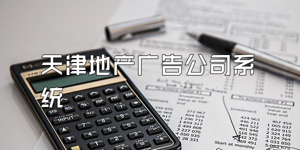 天津地产广告公司系统