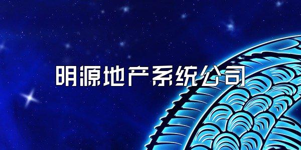明源地产系统公司