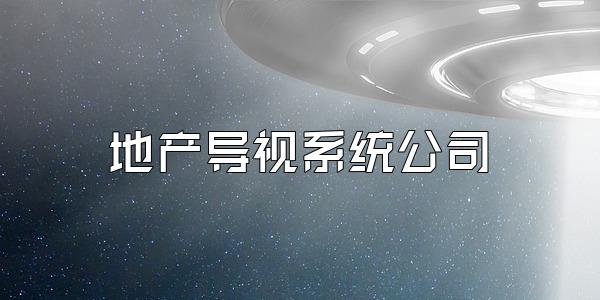 地产导视系统公司