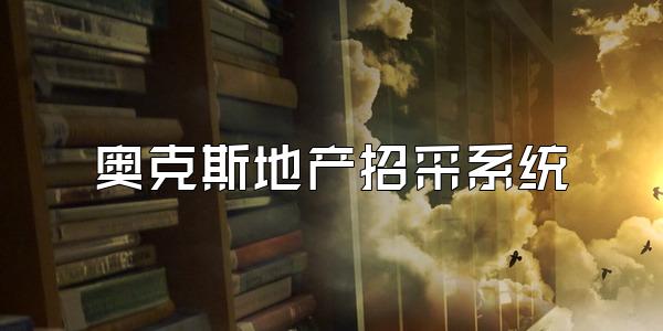 奥克斯地产招采系统