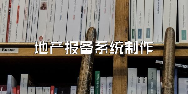 地产报备系统制作