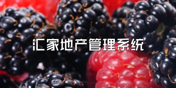 汇家地产管理系统