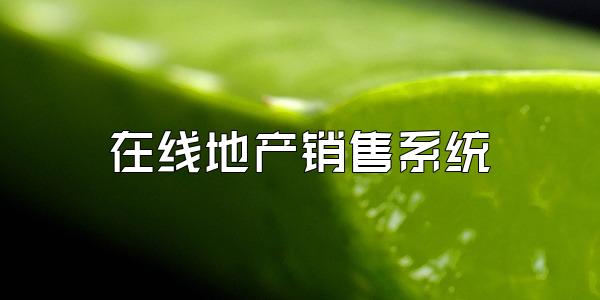 在线地产销售系统