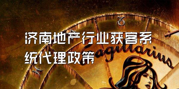 济南地产行业获客系统代理政策