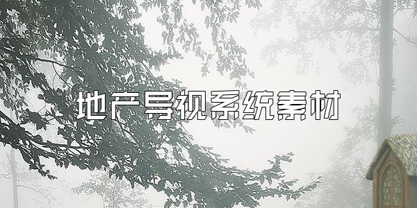 地产导视系统素材