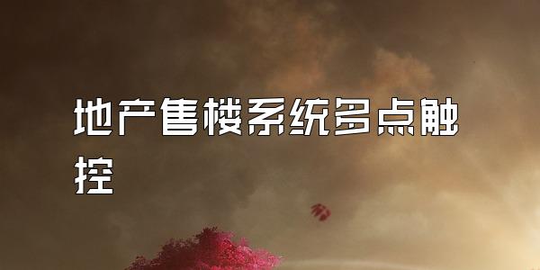 地产售楼系统多点触控