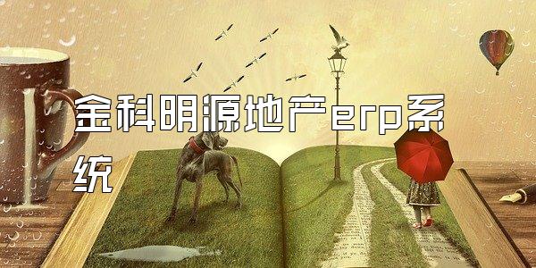 金科明源地产erp系统