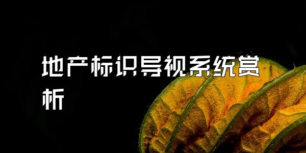 地产标识导视系统赏析