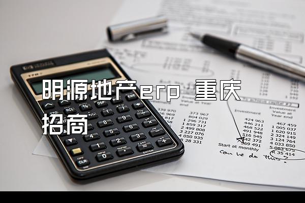 明源地产erp 重庆招商