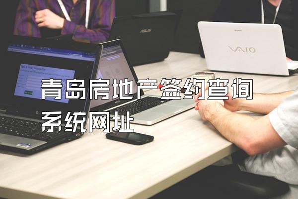 青岛房地产签约查询系统网址